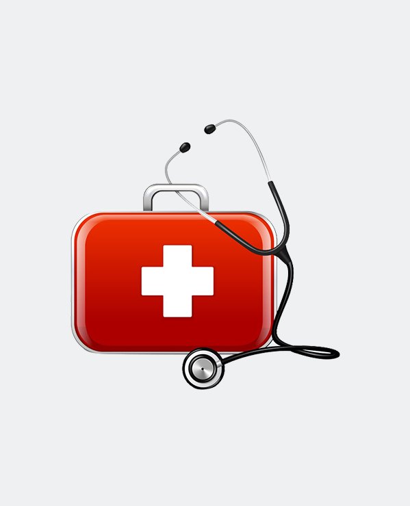 Stethoscope & First Aid Box